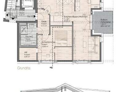 Wohnung mit Balkon kaufen in 83416 Saaldorf (Bild 2)
