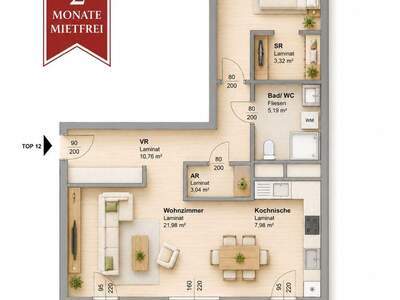Apartment provisionsfrei mieten in 8020 Steiermark