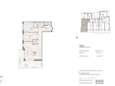 Wohnung mit Balkon kaufen in 9220 Velden (Bild 3)