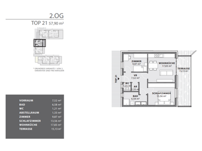 Terrassenwohnung kaufen in 8280 Fürstenfeld (Bild 3)