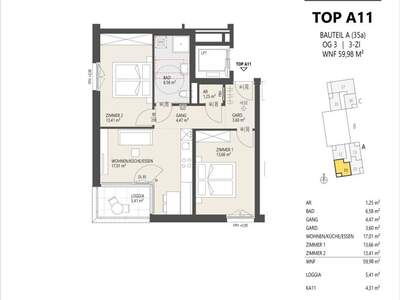 Wohnung mit Balkon kaufen in 6020 Innsbruck (Bild 2)