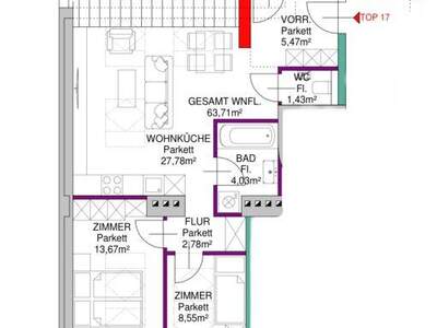 Terrassenwohnung kaufen in 1100 Wien (Bild 1)