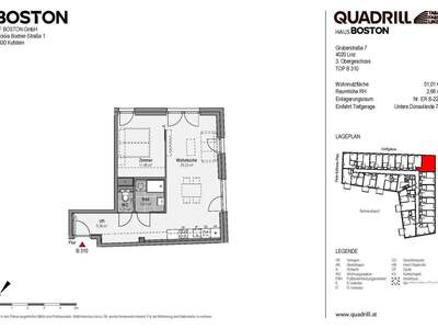 Wohnung mit Balkon mieten in 4020 Linz (Bild 5)