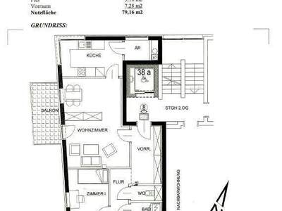 Mietwohnung provisionsfrei in 8020 Graz