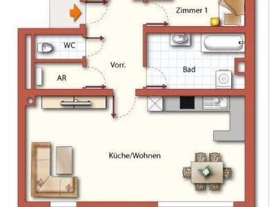 Terrassenwohnung kaufen in 2524 Teesdorf (Bild 3)