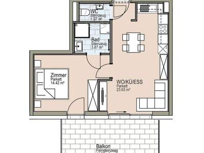 Mietwohnung in 8054 Graz