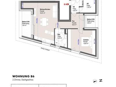 Wohnung mit Balkon kaufen in 5760 Saalfelden (Bild 2)