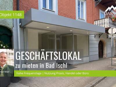 Gewerbeobjekt mieten in 4820 Bad Ischl