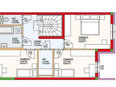 Reihenhaus mieten in 2842 Edlitz (Bild 3)