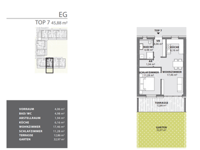 Terrassenwohnung kaufen in 8280 Fürstenfeld (Bild 2)