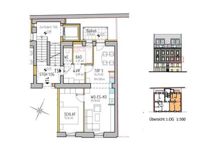 Terrassenwohnung kaufen in 4020 Linz (Bild 2)