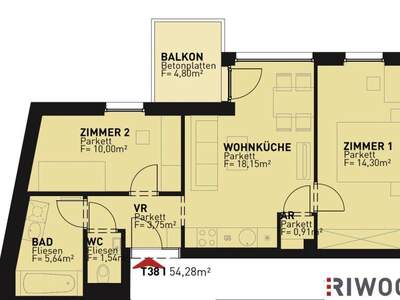 Terrassenwohnung kaufen in 1210 Wien (Bild 1)
