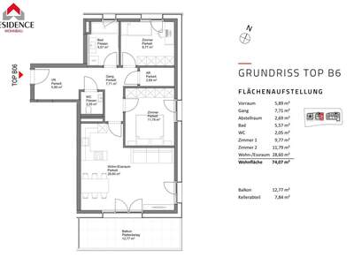 Wohnung mit Balkon kaufen in 5202 Neumarkt (Bild 5)