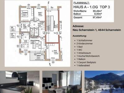 Terrassenwohnung mieten in 4644 Scharnstein (Bild 3)