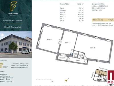 Gewerbeobjekt mieten in 8200 Gleisdorf