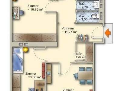 Wohnung provisionsfrei mieten in 4600 Wels