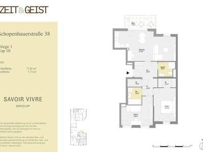 Wohnung mit Balkon mieten in 1180 Wien (Bild 4)