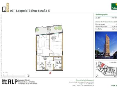 Wohnung mit Balkon mieten in 1030 Wien (Bild 2)
