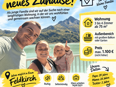 Wohnung provisionsfrei mieten in 6800 Feldkirch