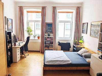 Altbauwohnung mit Balkon mieten in 1160 Wien (Bild 1)