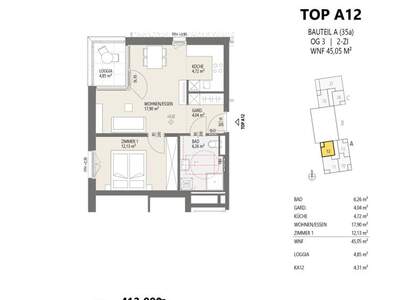 Wohnung mit Balkon kaufen in 6020 Innsbruck (Bild 5)