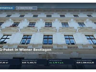Anlageobjekt kaufen in 1090 Wien