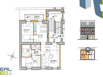 Terrassenwohnung kaufen in 4020 Linz (Bild 3)