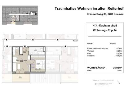 Eigentumswohnung in 5280 Braunau