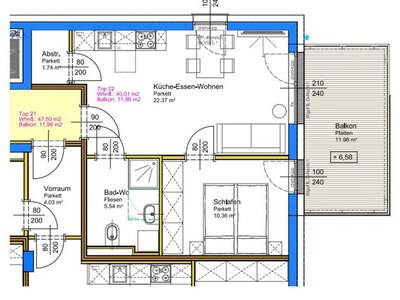 Wohnung mit Balkon mieten in 4600 Wels (Bild 3)