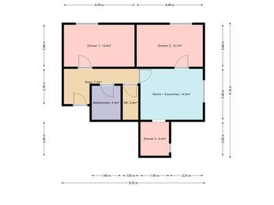 Etagenwohnung provisionsfrei kaufen in 6800 Feldkirch
