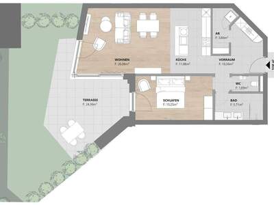 Wohnung mieten in 6532 Ladis