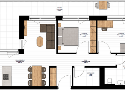 Wohnung mieten in 4101 Feldkirchen