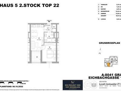 Apartment provisionsfrei mieten in 8041 Steiermark