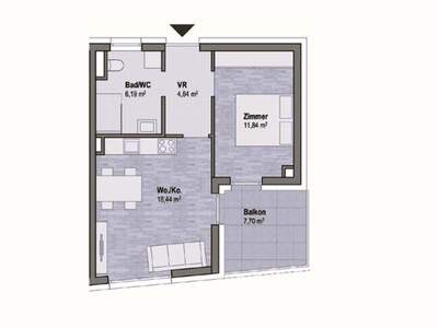 Wohnung mit Balkon kaufen in 8010 Graz Geidorf