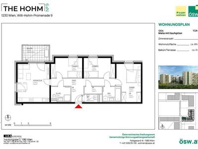 Wohnung mit Balkon mieten in 1230 Wien (Bild 2)