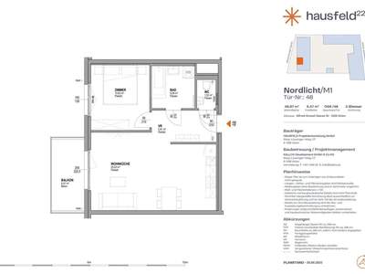 Wohnung mit Balkon mieten in 1220 Wien (Bild 1)