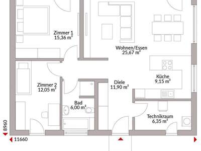 Haus mit Garten kaufen in 7540 Güssing (Bild 4)