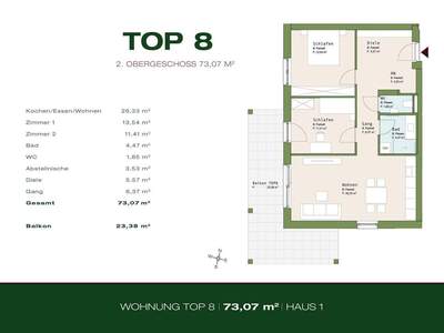 Eigentumswohnung in 8020 Graz