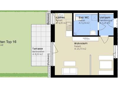 Terrassenwohnung mieten in 8053 Graz (Bild 1)