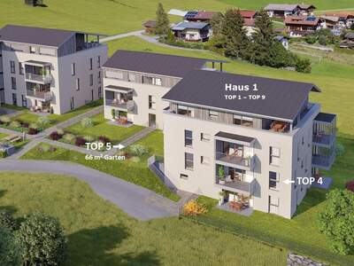 Wohnung mit Balkon kaufen in 6311 Oberau (Bild 3)