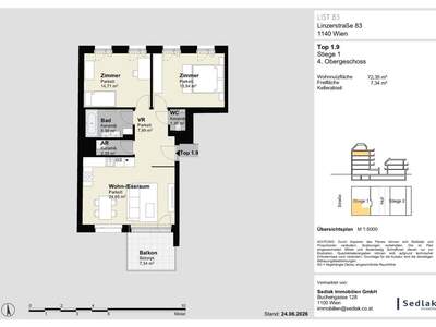 Terrassenwohnung kaufen in 1140 Wien (Bild 5)
