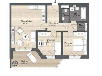 Wohnung mieten in 1230 Wien (Bild 5)
