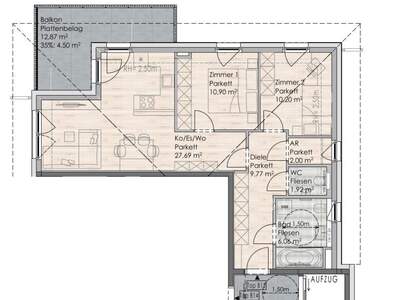 Terrassenwohnung mieten in 5230 Mattighofen (Bild 2)