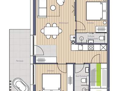 Terrassenwohnung kaufen in 8965 Pruggern (Bild 5)