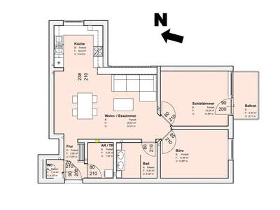 Wohnung mit Balkon kaufen in 4400 Steyr (Bild 3)