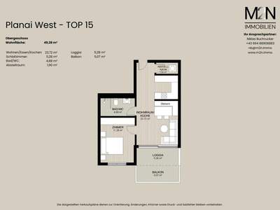 Wohnung mit Balkon kaufen in 8970 Schladming (Bild 4)