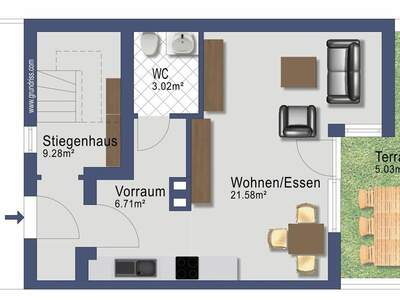 Wohnung mit Balkon mieten in 5131 Franking (Bild 2)