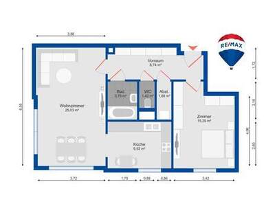 Mietwohnung in 1100 Wien