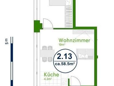 Wohnung mit Balkon kaufen in 2700 Wiener Neustadt (Bild 5)