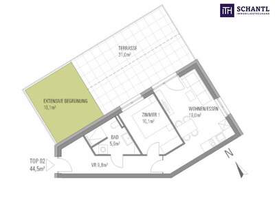 Terrassenwohnung kaufen in 8020 Graz (Bild 5)